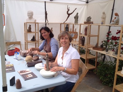 Nathalie de Williencourt et Isabelle Levesque sculpteurs  (1)