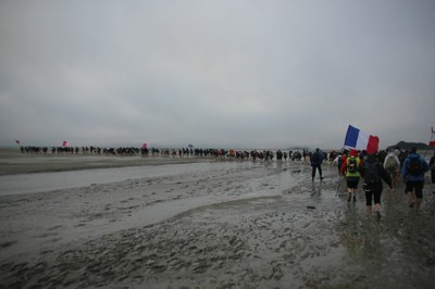 6. Départ vers le Mont au petit matin